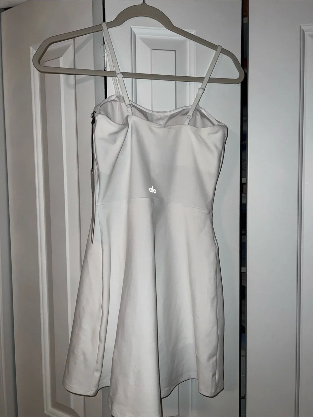 ALO Yoga White Spaghetti Strap Mini Tennis Dress - NEW WITH TAGS